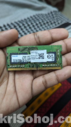 Original Samsung 8 GB DDR4 Laptop Ram